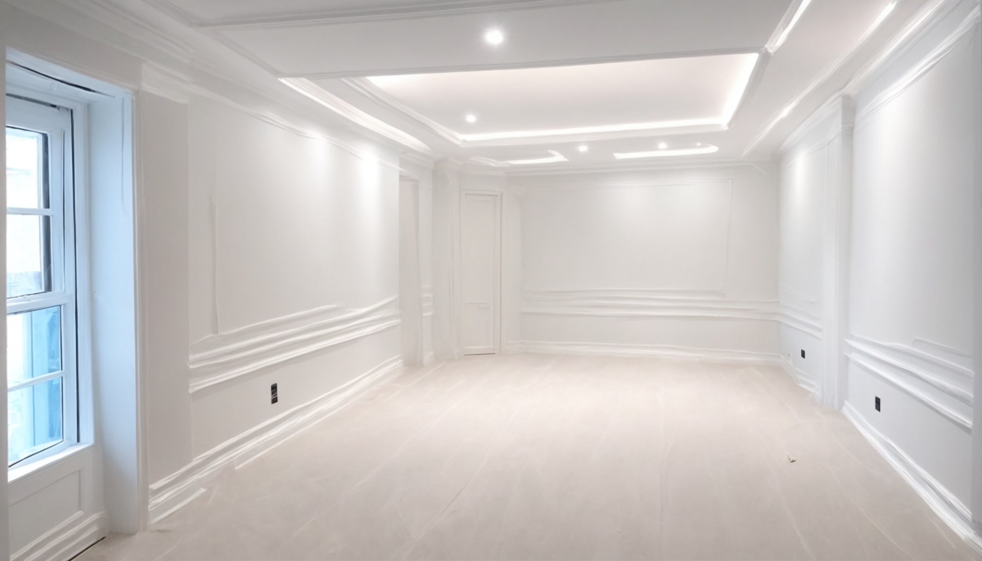 Taping and jointing work on plasterboard walls in Woking